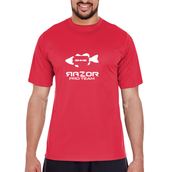 Razor Short Sleeve Sun Shirt White Print Thumbnail