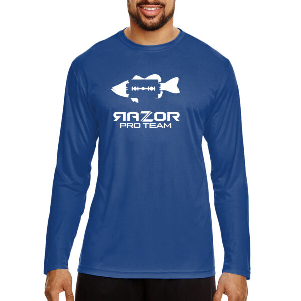 Razor Long Sleeve Sun Shirt White Print Thumbnail